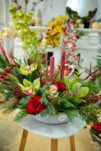 Aranjament Crăciun Uca475 | Florarie în Tulcea - Uca Flowers