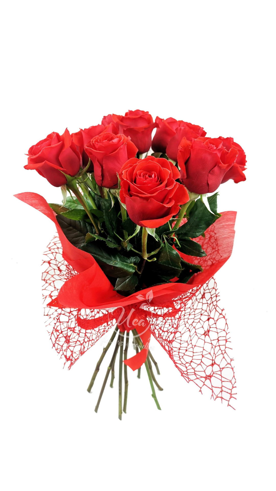 Buchet 11 trandafiri Nina - Florăria Uca flowrtrs Tulcea