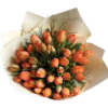 Buchet 51 lalele portocalii