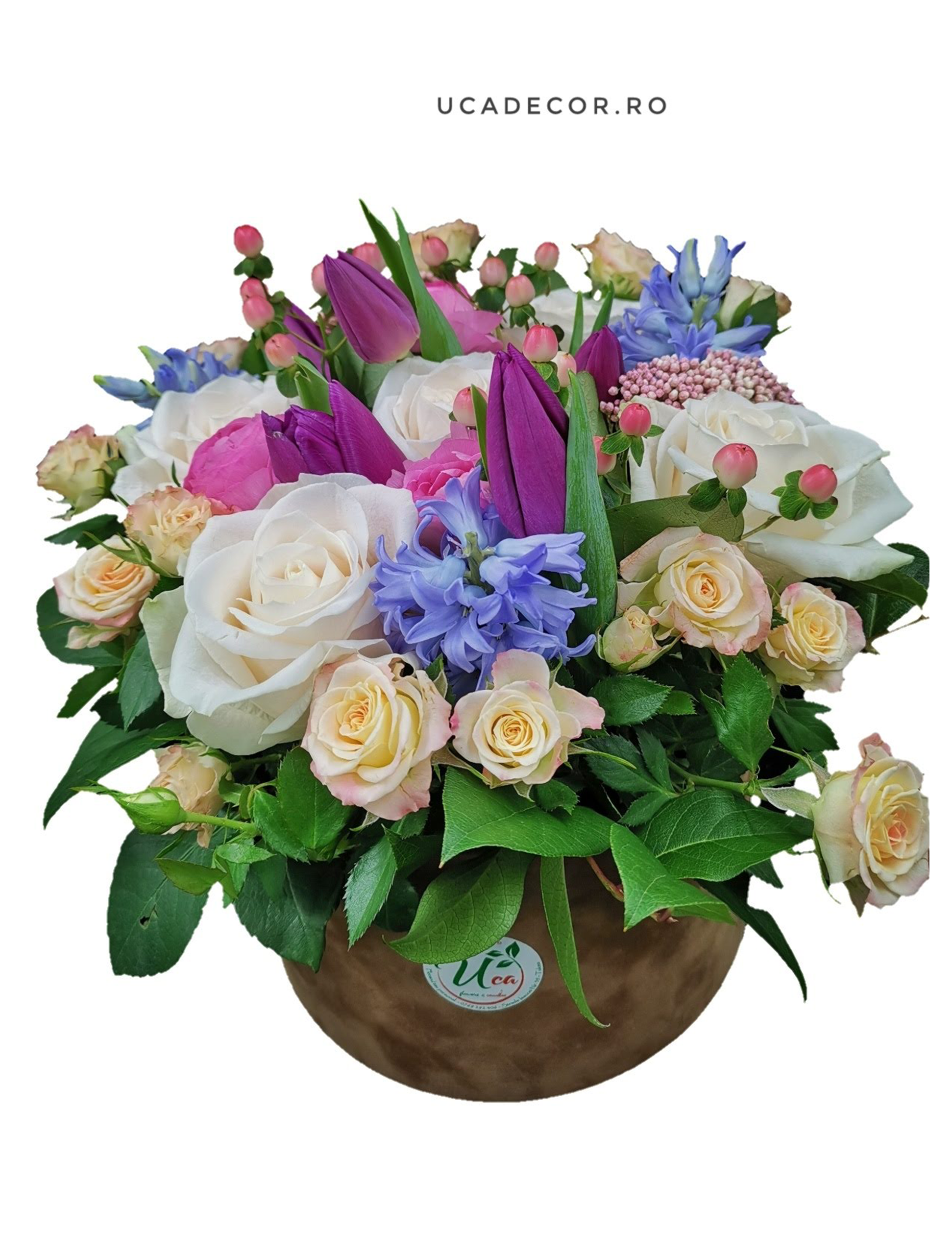 Aranjament floral Uca250 | Florarie în Tulcea - Uca Flowers